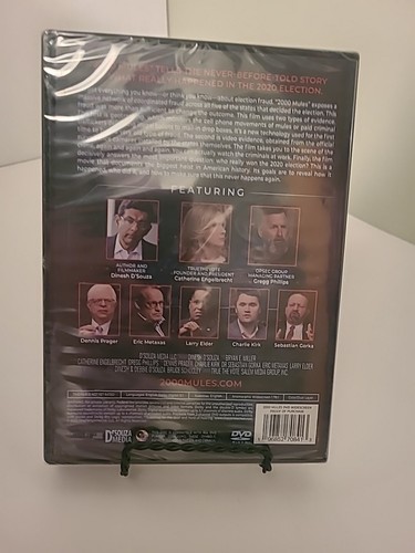 2000 Mules (DVD, 2022, 1-Disc) 2020 Election Dinesh D'Souza Documentary - Bild 3 von 4