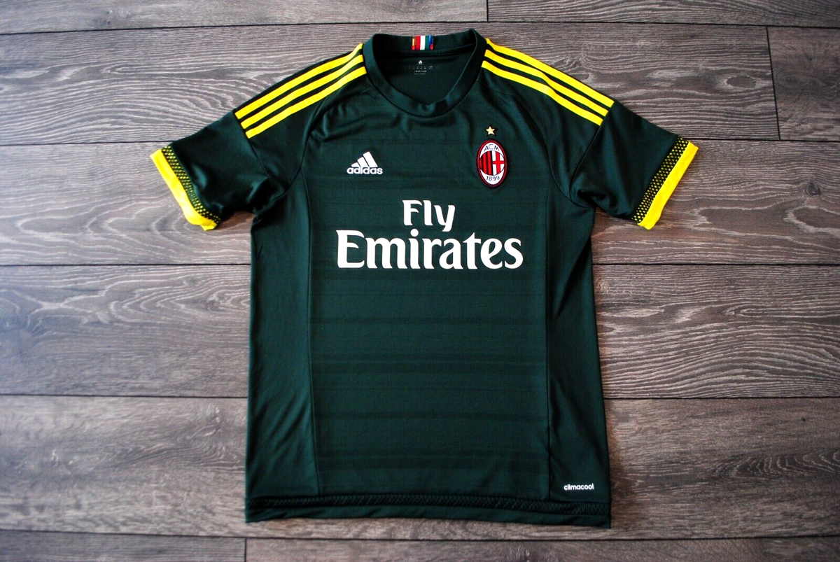 【ACミラン】2015-2016 3rdユニフォーム(adidas) AC MILAN 2015 2016 THIRD FOOTBALL SHIRT SOCCER JERSEY ADIDAS