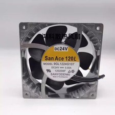 9GL1224G107 12038 DC24V 0.50A Aluminum Frame Cooling Fan 3Pin