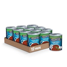 Progresso Reduced Sodium, Creamy Tomato With Basil Soup   19 oz. Pack of 12 