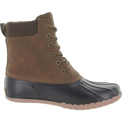 MENS BOOTS ADAM II TAN/ NAVY COLOR SIZE WEATHERPROOF 13M Weatherproof Vintage Adam II Duck Boots Mens 13M Tan Navy  main image 2