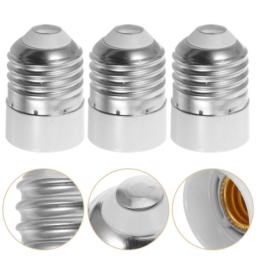 3 Pcs E27 to E14 Lamp Head Converter Pure Copper Light Adapter Socket Bulb - Picture 7 of 12