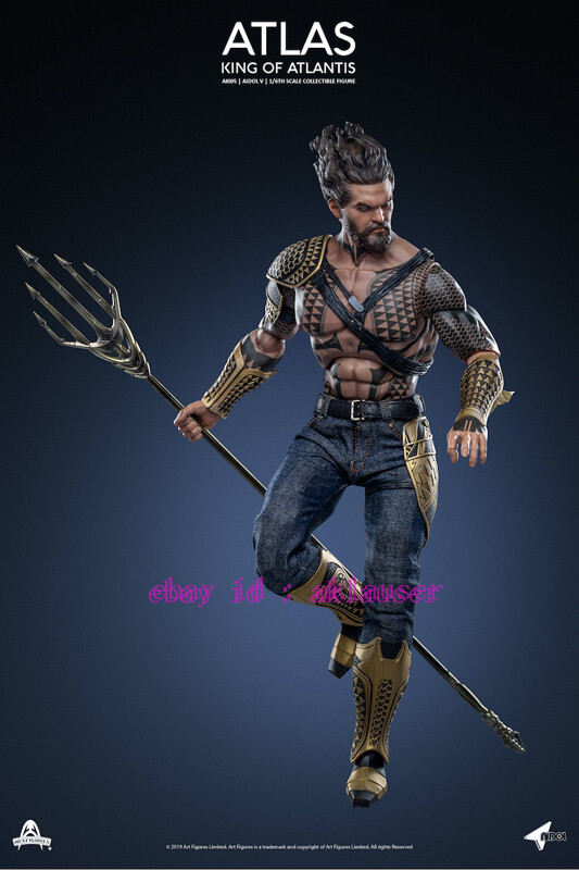 ATLAS KING OF ATLANTIS アクアマン　検　ホットトイズ Art Figures Ai-005 1/6 Atlas King Of Atlantis Action Figure Toy