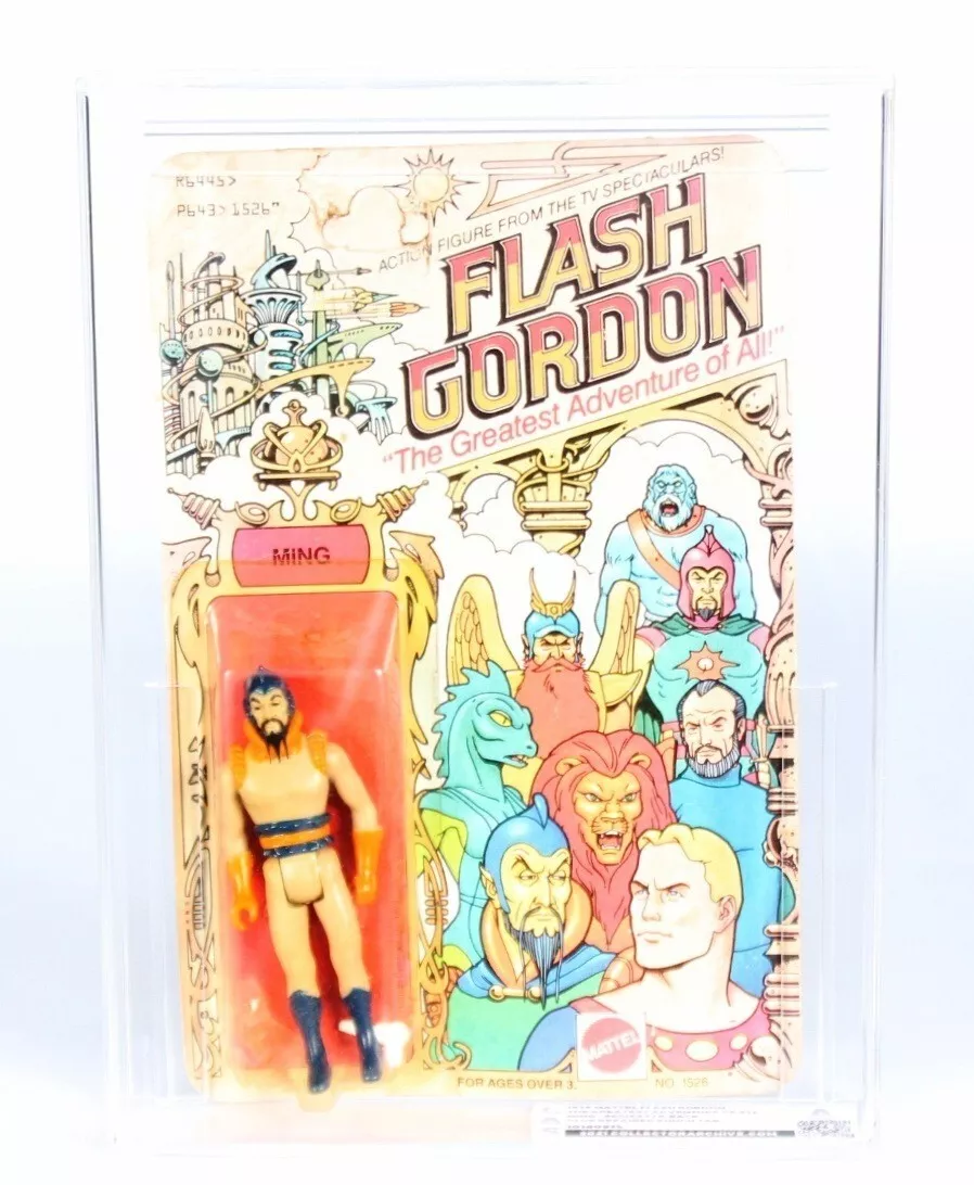 Flash Gordon Ming Merciless action figure 1979 Mattel unpunched