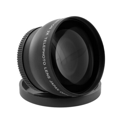 58mm 2.2X Telephoto Lens For Canon 18-55mm 75-300mm 55-250mm 50mm