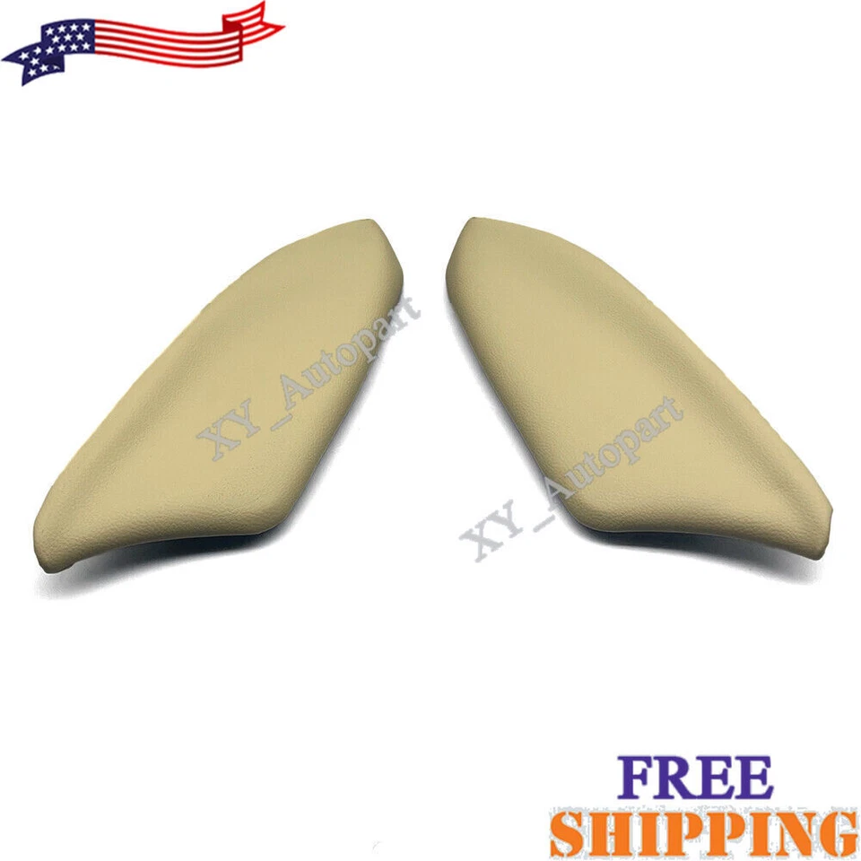 Cubierta reposabrazos paneles de puerta de cuero beige para Honda Accord 2008-2012 sedán Foto 4 de 4