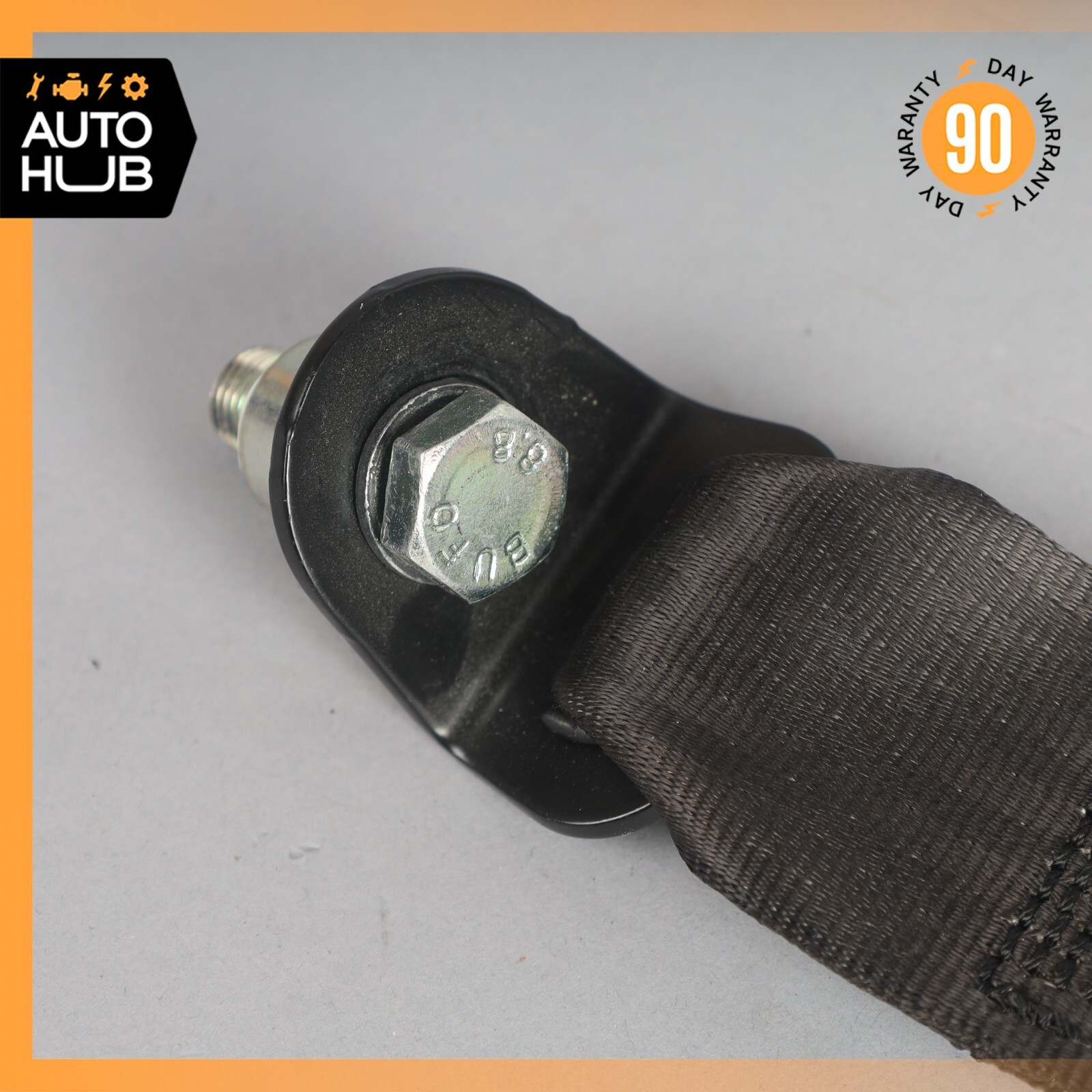 08-19 Maserati GranTurismo M145 Rear Left Driver Side Seat Belt Black OEM