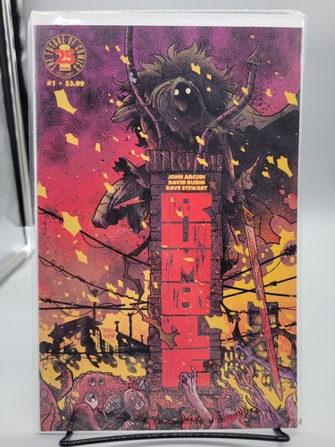 RUMBLE ISSUE #1 COMIC BOOK VOLUME 2 IMAGE 2017 1ST PRINT ARCUDI RUBIN STEWART - 第 1/1 張圖片