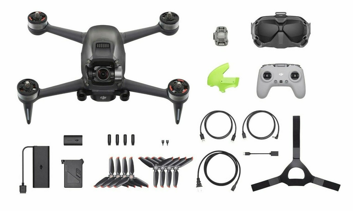 DJI FPV COMBO コンボ ドローン　バッテリー3つ付き DJI FPV Drone Combo with Motion Controller-Certified
