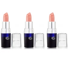 Pack of (3) New CoverGirl Continuous Color Lipstick, Bronzed Peach [015], 0.13