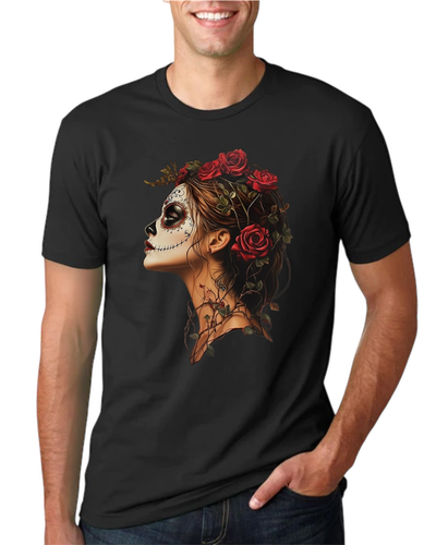 Sugar Skull Profile T-Shirt - Bild 7 von 12