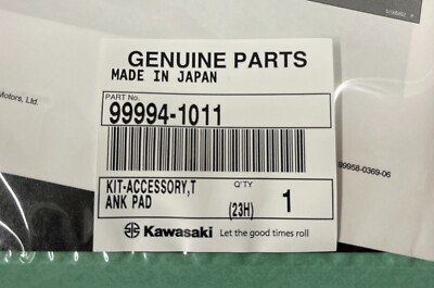 2018-2023 GENUINE KAWASAKI Z 900 RS TANK PAD New 99994-1011 | eBay