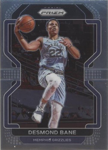 2021-22 Hoops #192 Desmond Bane Memphis Grizzlies BASKETBALL Card