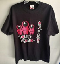 Squid Game Men's Graphic T-Shirt Size Large Chase