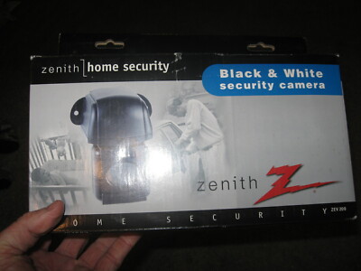 NEW Complete Zenith home Security Black White Security Camera # ZEV 209