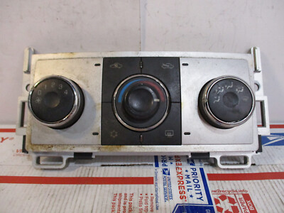    2012 CHEVY MALIBU A/C HEATER CLIMATE CONTROL TEMPERATURE FAN REAR DEFROSTER