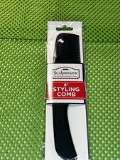 SCALPMASTER  8 Styling Comb (SC9277) Black Co...