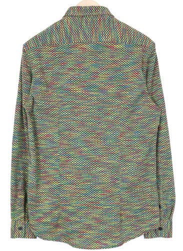 Desigual Isra Hombre CAMISA S Mezcla de Algodón Multicolor con Bolsillos - Imagen 2 de 8