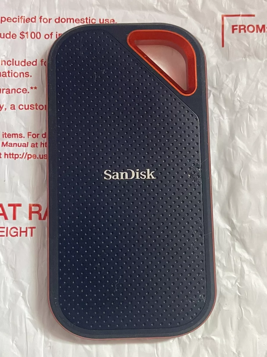 SanDisk 4TB Extreme PRO Portable SSD 100% good health SDSSDE81-4T00 PRO  VERSION