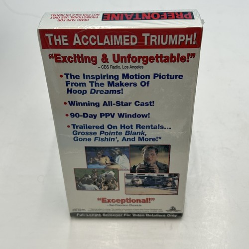 Prefontaine VHS Sealed Demo Screener TAPE Jared Leto Locane Hollywood Seal - Picture 4 of 5