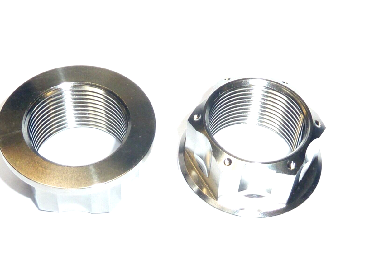SUZUKI GSXR750 1996-2010 TITANIUM REAR AXLE FLANGED NUT RACE SPEC