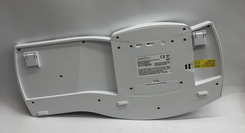Perixx Periboard-612 Wireless Ergonomic Split Keyboard, US English - White - Picture 3 of 4