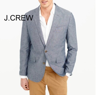 j crew linen jacket