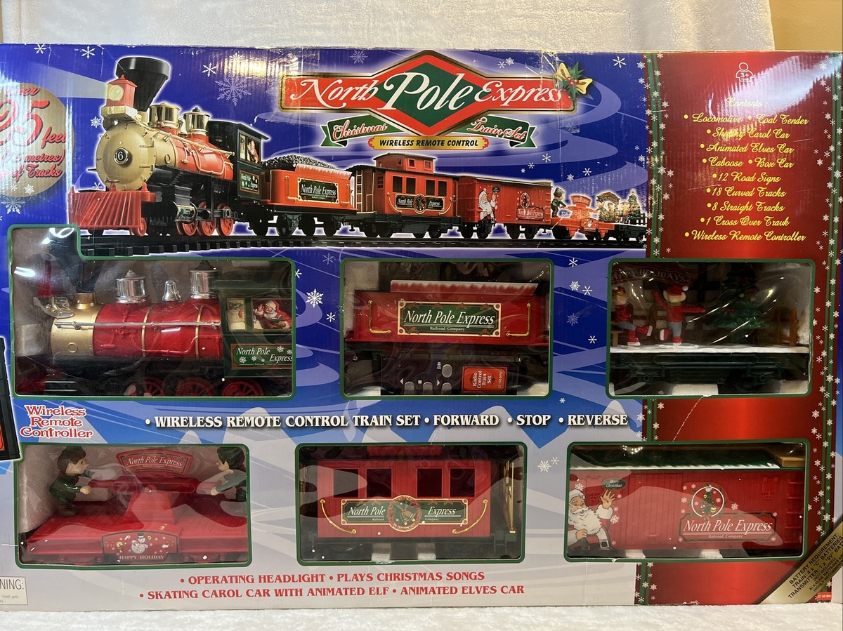 EZTEC North Pole Express Christmas Train Set G-Gauge (Large