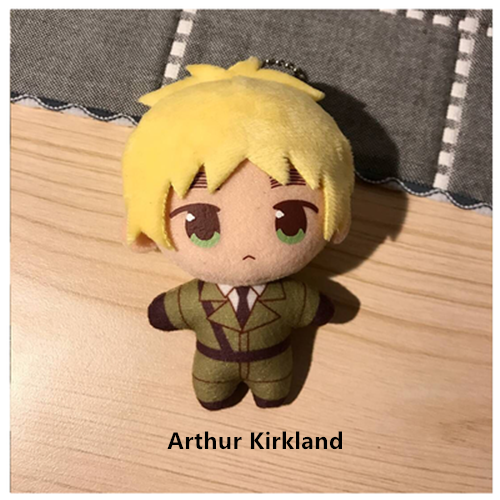APH/Axis Power Hetalia Arthur Kirkland UK USA Plush Mini Doll Toy Strap Keychain - Picture 13 of 17