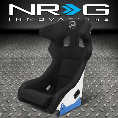 NRG INNOVATIONS FRP-600WT FIBERGLASS SIM FIXED BACK BUCKET RACING SEAT LARGE