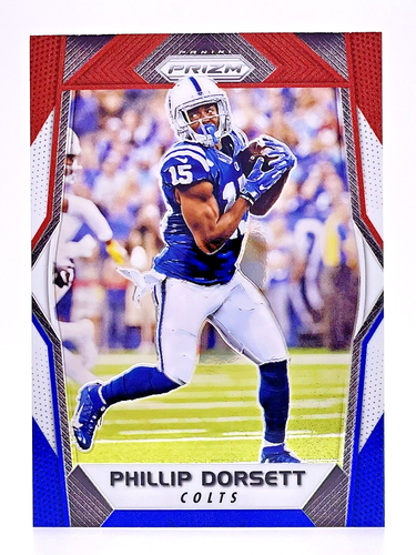 2017 Prizm Red White & Blue #20 Phillip Dorsett Indianapolis Colts - 第 1/2 張圖片