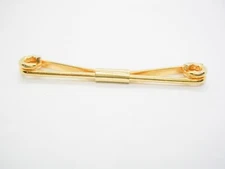 Vintage Collar Bar Collar Stay Spiral End Shirt Accessory Formal Wear