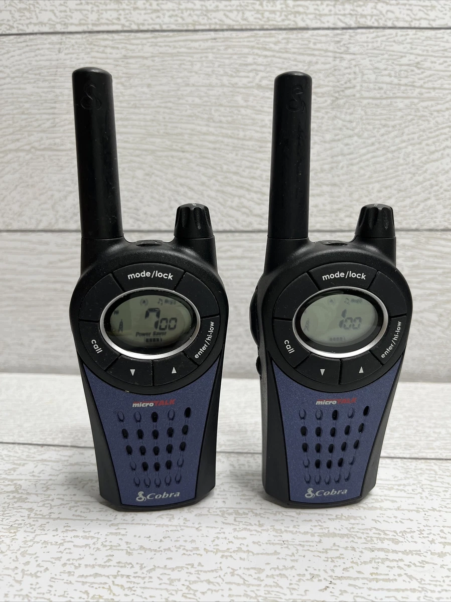 aguja Útil consola radios cobra microtalk Asentar Momento persona