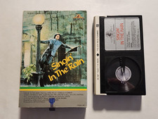 SINGIN' IN THE RAIN BETA BETAMAX TAPE IN BOX GENE KELLY DEBBIE REYNOLDS