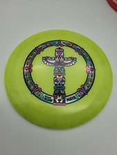 Infinite Metal Flake C-blend Glow Maya Disc Golf Driver 173-5 Grams Yellow 2