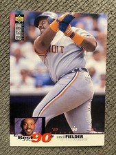 1995 Upper Deck Collectors Choice Cecil Fielder Baseball Card #51 Tigers