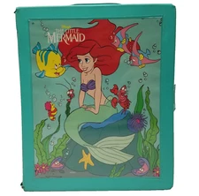 Tyco Little Mermaid Doll Carrying Case Only Vintage Disney 1990s Clothes Storage