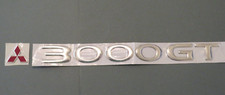 New 1991-1992-1993 Mitsubishi 3000gt Diamond Star Rear Bumper Emblem Set