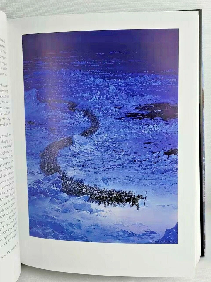 THE SILMARILLION by J.R.R. TOLKIEN Illustrated Ted Nasmith Hardcover *New* Foto 4 de 4