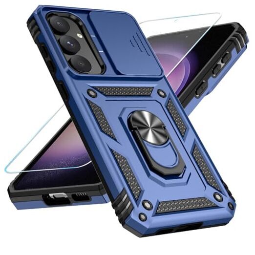 SunRemex for Samsung Galaxy S23 FE Case with HD Screen Camera_Cover_Blue