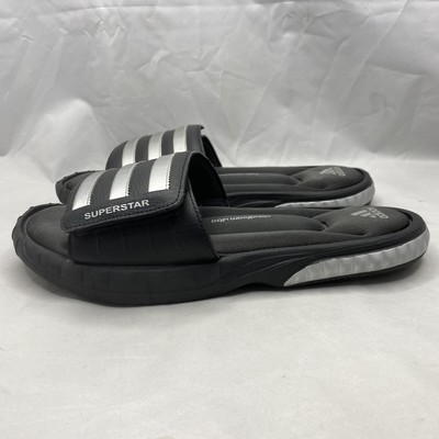 Rare Adidas SUPERSTAR 3G Slides Sandals 