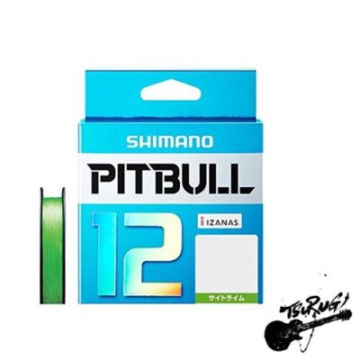 SHIMANO PE Line Pitbull 12-strand braid 200m 0.8 Sight Lime 18.3lb
