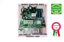 SCHEDA MADRE SOCKET 775    ASUS IPMEL - D3    DDR3  mATX + LAMIERA BACK PANEL &