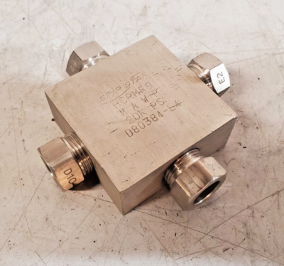 #ad Spir Star Medium Pressure Female Cross HCRMF9 MAWP 20K PSI D80384 E4 $117.32