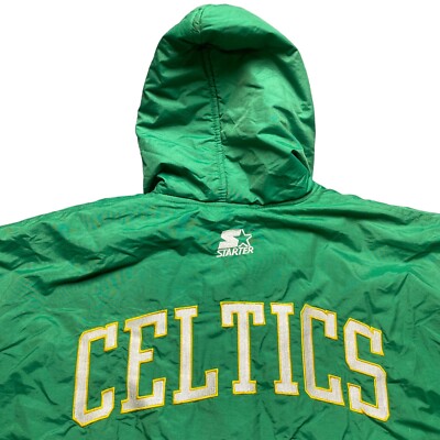 Vintage Boston Celtics Starter NBA Jacket Adult Size Medium RARE