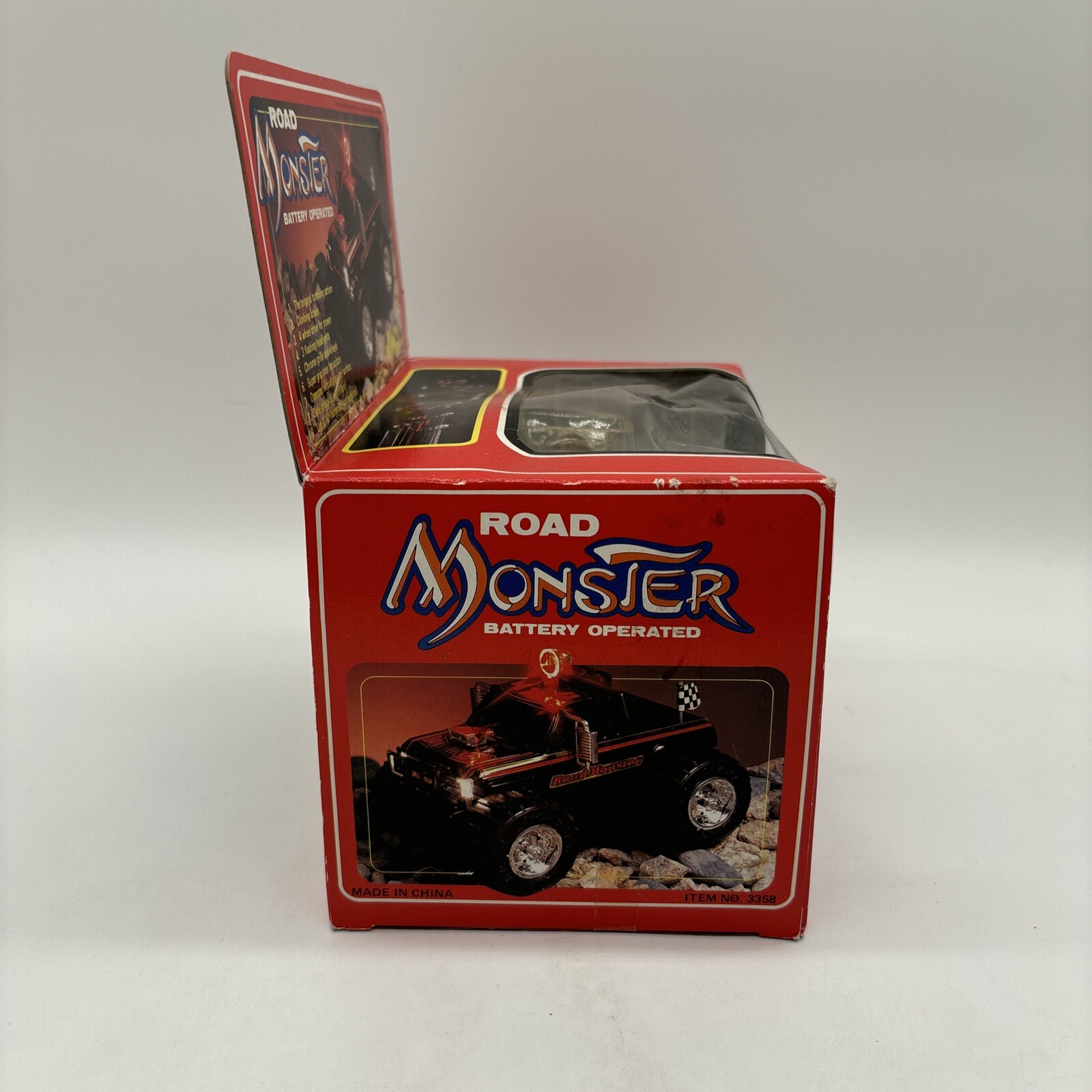 Vintage 1986 Botoy Road Monster Battery Operated New! 