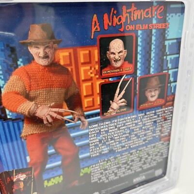 Neca Freddy Figure Retro Video Game Edition Nightmare on Elm Neca Freddy Figure Retro Video Game Edition Nightmare on Elm