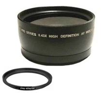 Wide Angle Lens / Macro for Pentax K-50 K30 K5 K-7 K2000 K1000 K200D K100D K20D