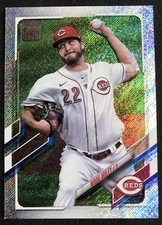 2021 Topps Wade Miley⚡️FOILBOARD⚡️Reds FLAWLESS #638 /790