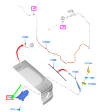 Lunette arrière Ford MONDEO